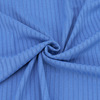 Ткань на отрез трикотаж лапша №8 цвет темно-голубой фото