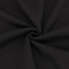 Ткань на отрез футер 3-х нитка компакт пенье начес цвет черный фото
