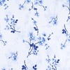 Ткань на отрез бязь о/м 120 гр/м2 150 см 382/1а Сакура цвет синий фото