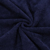 Ткань на отрез махровое полотно 150 см 390 гр/м2 цвет темно-синий фото