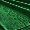 Полотенце махровое Туркменистан 100/180 см цвет зеленый CLASSIK GREEN фото