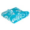 Одеяло детское байковое жаккардовое 140/100 см синий фото