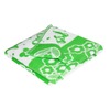 Одеяло детское байковое жаккардовое 140/100 см зеленый фото