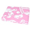 Одеяло детское байковое жаккардовое 140/100 см розовый фото