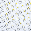 Маломеры бязь плательная 150 см 441/1 Королевский пингвин 1 м фото