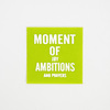 Нашивка Moment of ambitions 4,5*4,5 см цвет салатовый фото