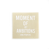 Нашивка Moment of ambitions 4,5*4,5 см цвет светло серый фото