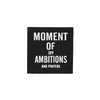 Нашивка Moment of ambitions 4,5*4,5 см цвет черный фото