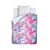 Детское постельное белье из хлопка 1.5 сп My little Pony Neon (70х70) рис. 16029-1/16030-1 Подружки фото