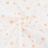 Ткань на отрез бязь плательная 150 см 7957/1 б/з Звездочки цвет персиковый фото