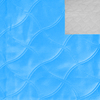 Ультрастеп 220 +/- 10 см цвет голубой страйп -серый фото
