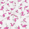 Ткань на отрез поплин 150 см 434/1 Фламинго цвет белый фото