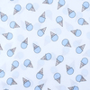 Ткань на отрез бязь плательная 150 см 1812/3 цвет голубой фото