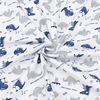 Ткань на отрез кулирка 2449-V2 Динолэнд цвет синий фото