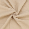 Ткань на отрез муслин гладкокрашеный 140 см цвет бежевый фото
