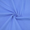 Ткань на отрез кулирка 1022-V3 Пшено на голубом фото