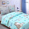Бязь 120 гр/м2 150 см 494-2 Коржик цвет голубой фото