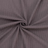 Ткань на отрез трикотаж лапша №14 цвет темно-лиловый фото