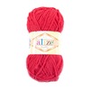 Пряжа для вязания Ализе Softy (100% микрополиэстер) 50гр/115 м цвет 056 красный фото