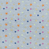 Маломеры кулирка лайкра с глиттером Звезды радужные R332 0.7 м фото