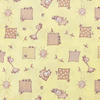 Маломеры бязь ГОСТ детская 150 см 366/4 Жирафики цвет желтый 23.8 м фото