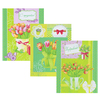 Набор вафельных полотенец 3 шт 50/60 см 449/2 Тюльпаны цвет зеленый фото