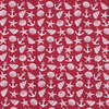 Ткань на отрез бязь плательная 150 см 9189/2 цвет красный фото