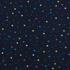 Мерный лоскут кулирка лайкра пенье Звезды разноцветные R146 фото