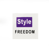 Нашивка Style FREEDOM 4.5*4.5 см цвет белый / фиолетовый фото