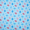 Ткань на отрез фланель 90 см 5849/2 Слоники цвет голубой фото