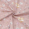 Ткань на отрез ранфорс 240 см №15 Вальс цветов на пудрово-розовом фото