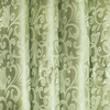 Мерный лоскут портьерная ткань 150 см 6 цвет зеленый вензель фото