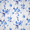 Ткань на отрез бязь 120 гр/м2 220 см 5204/1 Сакура цвет голубой фото