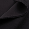 Мерный лоскут футер 3-х нитка компакт пенье начес цвет черный 2 м фото