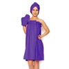 Набор для сауны женский цвет фиолетовый фото