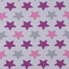 Ткань на отрез флис Звезды 40995/1 цвет сирень фото