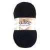 Пряжа для вязания Ализе AngoraGold (20%шерсть, 80%акрил) 100гр цвет 060 черный фото