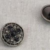 Пуговица металл ПМ80 20мм черный никель черная эмаль уп 12 шт фото