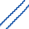 Тесьма плетеная вьюнчик С-3015 (3584) г17 уп 20 м ширина 7 мм (5 мм) рис 8528 цвет синий-золото фото