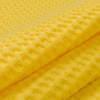 Ткань на отрез вафельное полотно гладкокрашенное 150 см 240 гр/м2 7х7 мм цвет 257 желтый фото