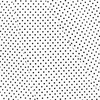 Ткань на отрез бязь плательная 150 см 1359/12 белый фон черный горох фото