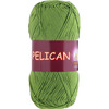 Pelican 3995 100% хлопок двойной мерсеризации 50гр 330м (Индия) цвет молод.зелень фото