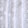 Портьерная ткань 150 см на отрез 16 цвет серый цветы фото