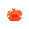 Пуговица детская на два прокола Яблоко 15 мм цвет оранжевый упаковка 24 шт фото