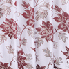 Портьерная ткань с люрексом 150 см Н627 цвет 12 серебристый цветы фото