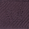 Полотенце махровое ножки 700 гр/м2 Туркменистан 50/70 см цвет шоколад фото