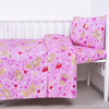 Постельное белье в детскую кроватку из бязи 350/3 Мишки розовый фото