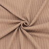 Ткань на отрез трикотаж лапша №10 цвет бежевый фото