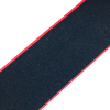 Резинка декоративная №16 черный кант красный 4см уп 10 м фото