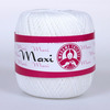 Пряжа Madame Tricote Maxi 100% хлопок 100 гр. 565м. цвет 1000 фото